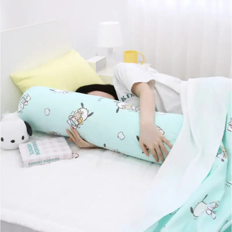 NARA HOME DECO x Sanrio - Pochacco Round Body Pillow Follow - NARA HOME DECO - Long pillow - Harumio