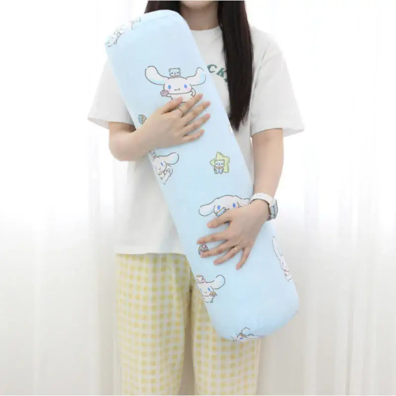 NARA HOME DECO x Sanrio - Cinnamoroll Round Body Pillow Milky - NARA HOME DECO - Long pillow - Harumio