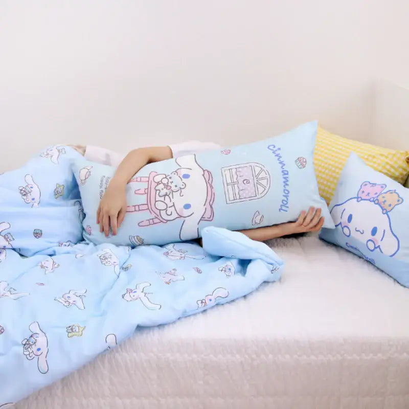 NARA HOME DECO X Sanrio - Cinnamoroll Square Body Pillow Milky - NARA HOME DECO - Body Pillow - Harumio