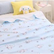 NARA HOME DECO X Sanrio - Cinnamoroll Bamboo Ripple Double Blanket Milky - NARA HOME DECO - Blanket - Harumio