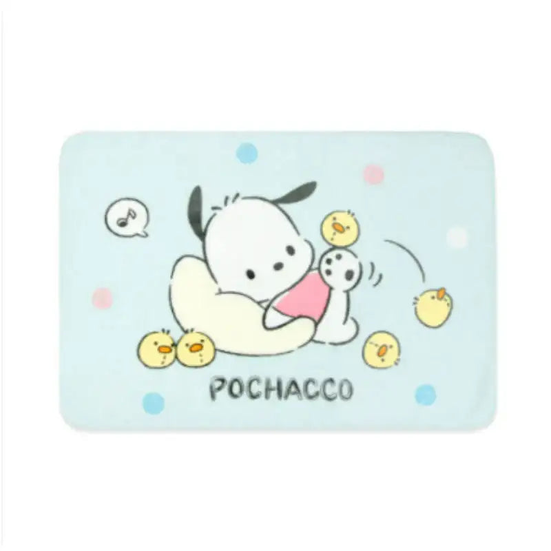 NARA HOME DECO X Sanrio - Pochacco Flannel Blanket - NARA HOME DECO - Blanket - Harumio