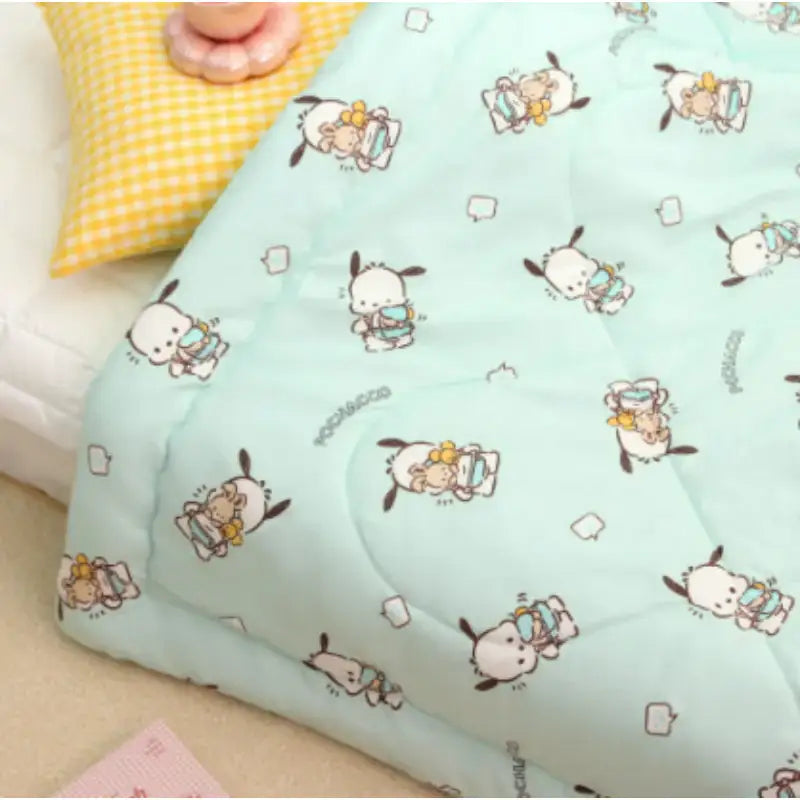 NARA HOME DECO X Sanrio - Pochacco Quilt New Follow - NARA HOME DECO - Blanket - Harumio