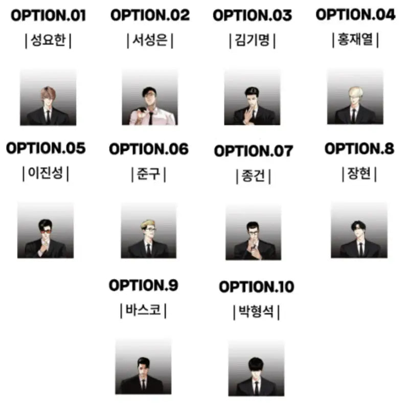 Lookism - Suit Keycap - Lookism - Keycap - Harumio