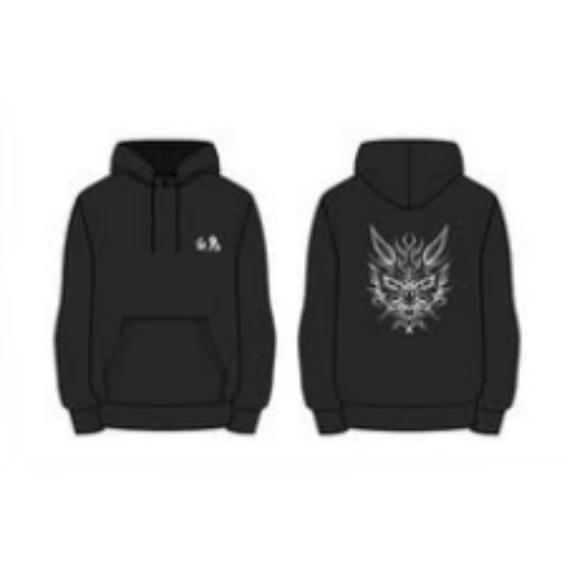 Lookism: Catch Gun Park Pop-up Store - Baekho HRM Printing Hoodie - ARCHIVE.P - Hoodie - Harumio