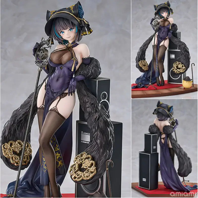 AmiAmi - Azur Lane Cheshire: Cait Sith Crooner 1/7 Complete Figure - AmiAmi - Figure - Harumio