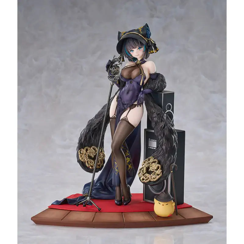 AmiAmi - Azur Lane Cheshire: Cait Sith Crooner 1/7 Complete Figure - AmiAmi - Figure - Harumio