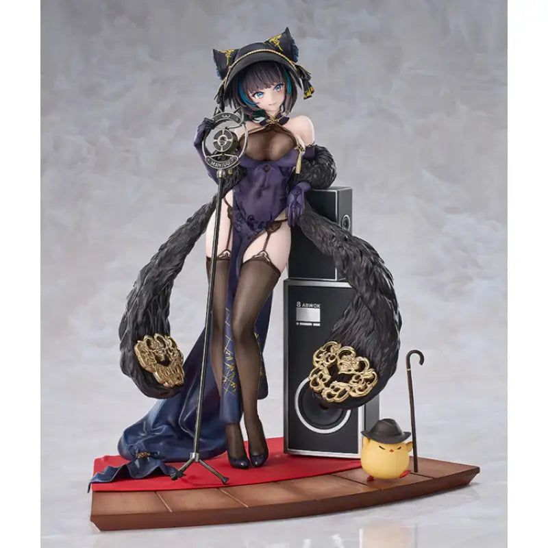 AmiAmi - Azur Lane Cheshire: Cait Sith Crooner 1/7 Complete Figure - AmiAmi - Figure - Harumio