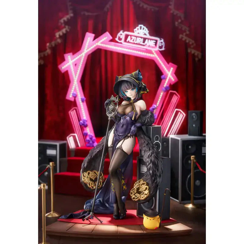 AmiAmi - Azur Lane Cheshire: Cait Sith Crooner 1/7 Complete Figure - AmiAmi - Figure - Harumio