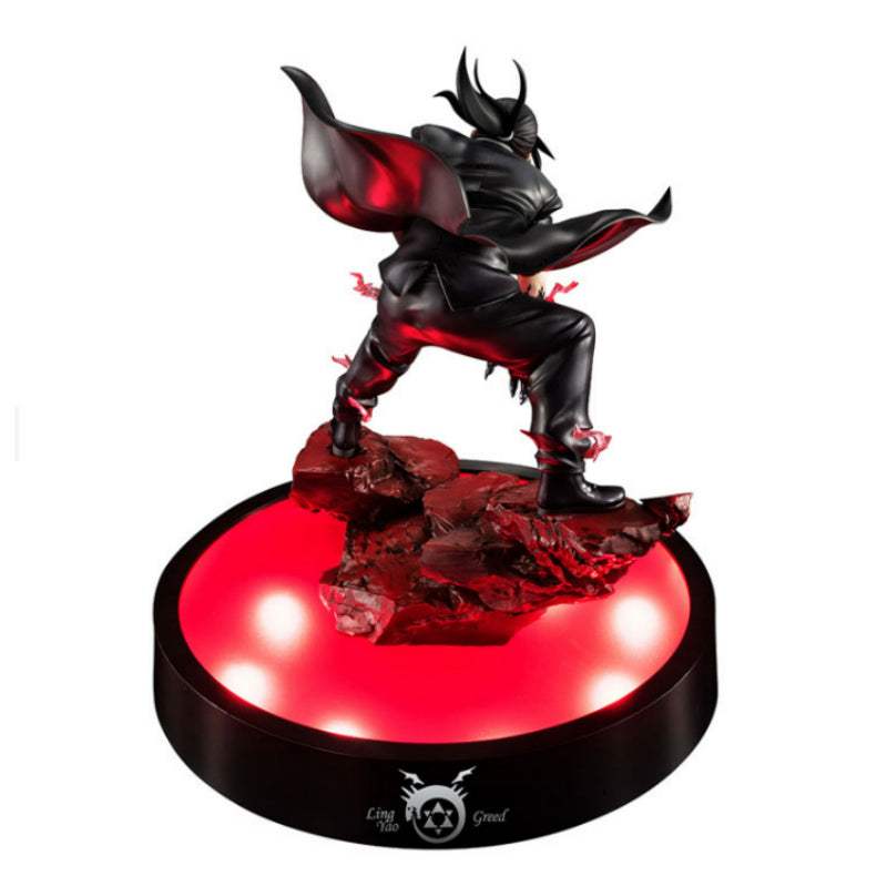 AmiAmi - Precious G.E.M. Series Fullmetal Alchemist Greed Lin Yao (with Light-up Base) - AmiAmi - Figure - Harumio