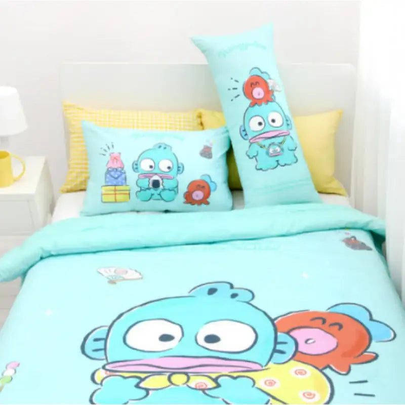 NARA HOME DECO X Sanrio - Hangyodon Pure Cotton Quilt Daily - NARA HOME DECO - Blanket - Harumio