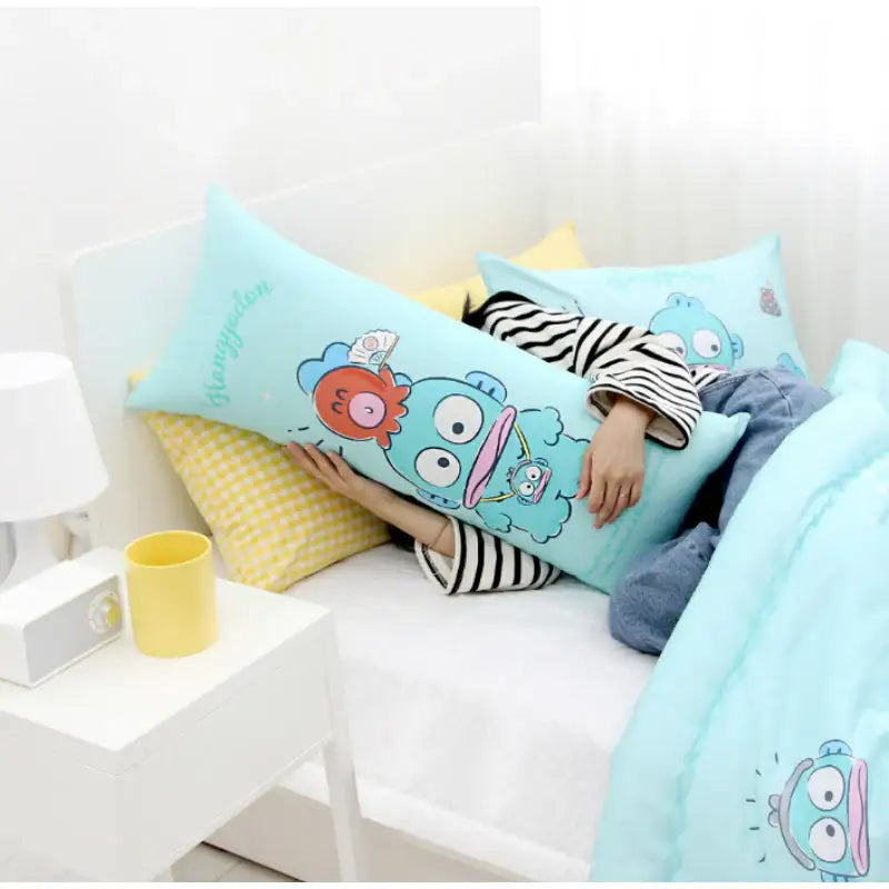 NARA HOME DECO x Sanrio - Hangyodon Square Body Pillow Daily - NARA HOME DECO - Long pillow - Harumio