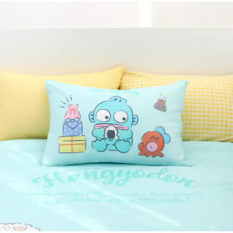 NARA HOME DECO X Sanrio - Hangyodon Pure Cotton Pillow Cover Daily - NARA HOME DECO - Pillow Cover - Harumio