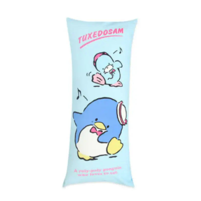 NARA HOME DECO x Sanrio - Tuxedo Sam Square Body Pillow Dance - NARA HOME DECO - Long pillow - Harumio
