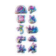 Pokémon Store - Pokémon Center Capsule Sticker Night Arcade - Pokémon Store - Sticker - Harumio