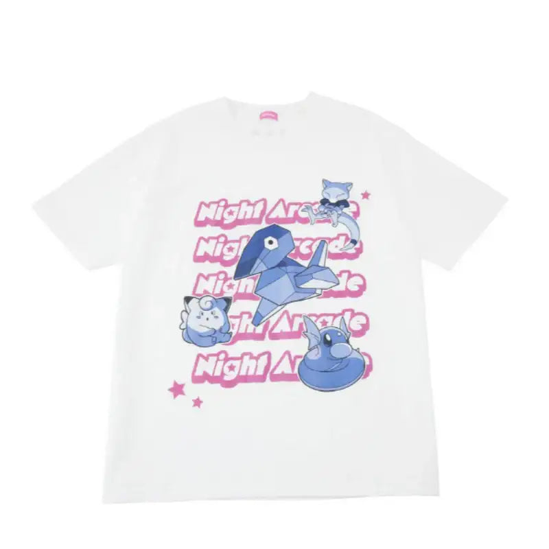 Pokémon Store - Pokémon Center T-Shirt Night Arcade - Pokémon Store - T-Shirt - Harumio