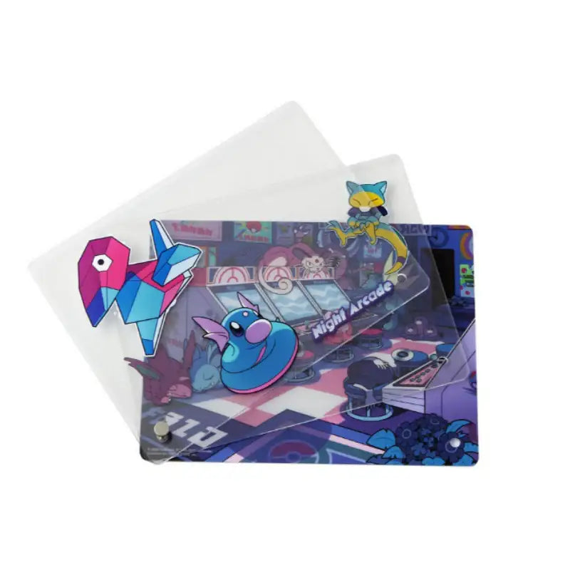 Pokémon Store - Pokémon Center Acrylic Stand Night Arcade - Pokémon Store - Acrylic Stand - Harumio