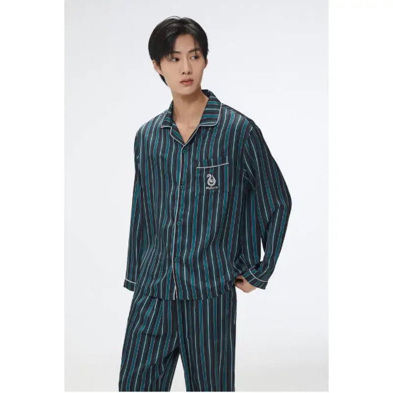 SPAO x Harry Potter - Slytherin Long Sleeve Pajamas - SPAO - Clothing - Harumio