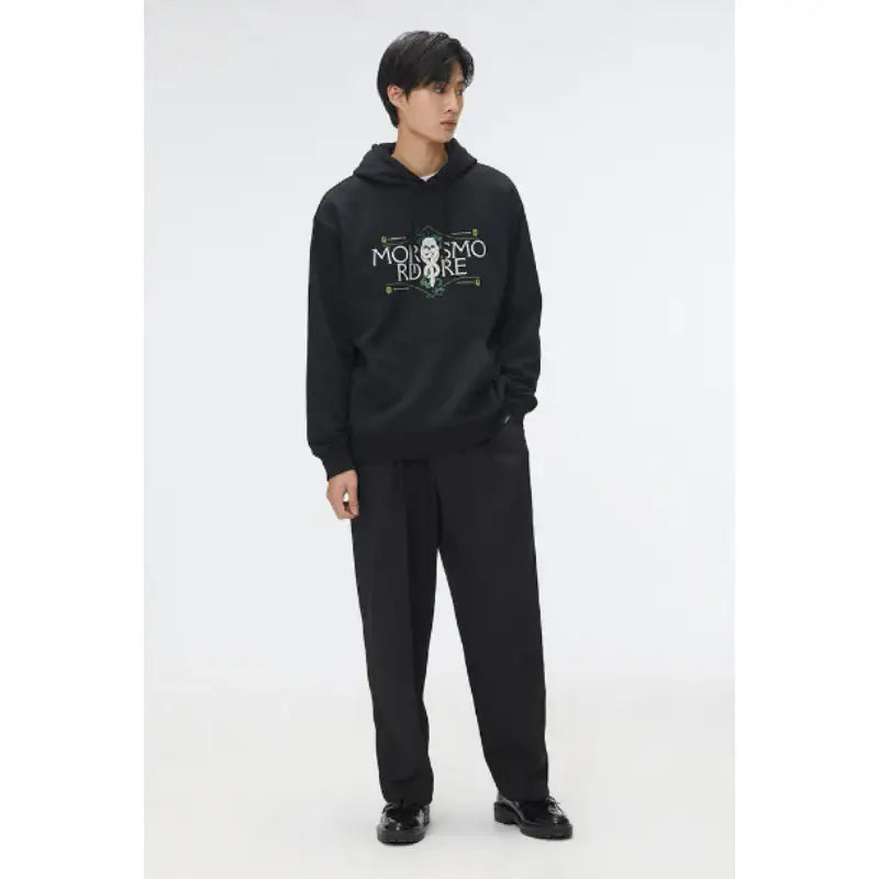 SPAO x Harry Potter - Slytherin Hooded Sweatshirt - SPAO - Sweatshirt - Harumio