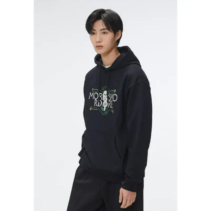 SPAO x Harry Potter - Slytherin Hooded Sweatshirt - SPAO - Sweatshirt - Harumio
