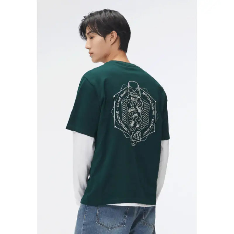 SPAO x Harry Potter - Slytherin Short Sleeve T-Shirt - SPAO - T-shirt - Harumio