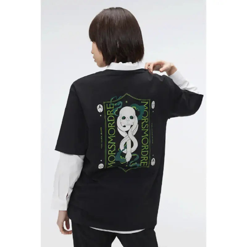 SPAO x Harry Potter - Slytherin Short Sleeve T-Shirt - SPAO - T-shirt - Harumio