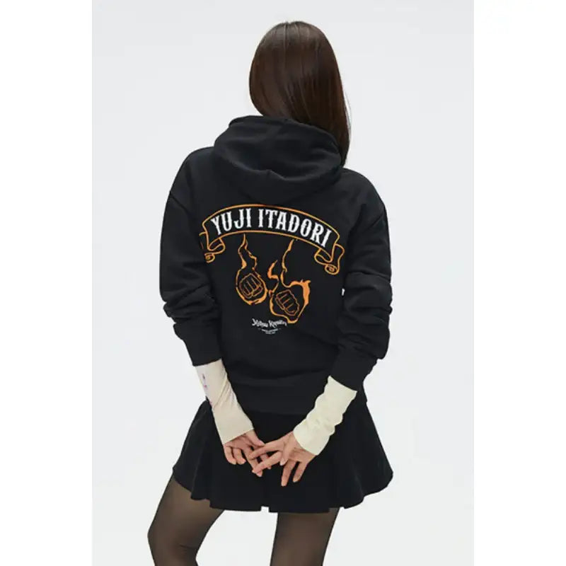 SPAO x Jujutsu Kaisen - Hooded Sweatshirt - SPAO - Sweatshirt - Harumio
