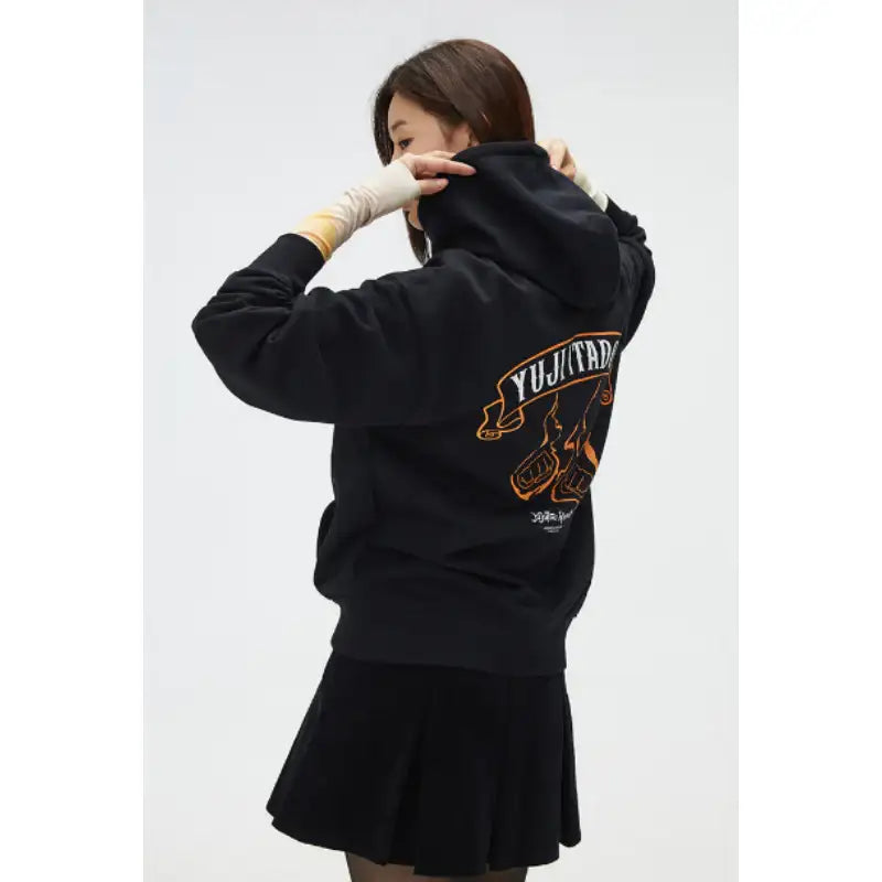 SPAO x Jujutsu Kaisen - Hooded Sweatshirt - SPAO - Sweatshirt - Harumio