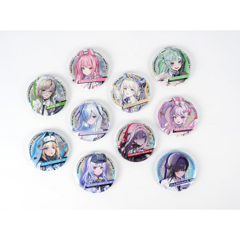 Goddess of Victory: Nikke x MOFUN - Random Hologram Can Badge Ver.2 - MOFUN - Accessories - Harumio
