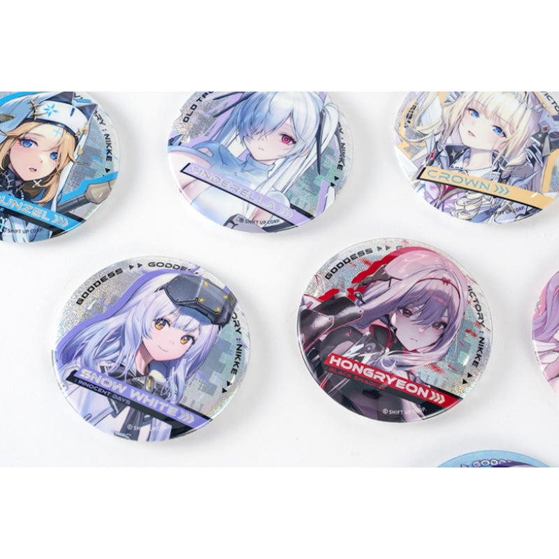 Goddess of Victory: Nikke x MOFUN - Random Hologram Can Badge Ver.2 - MOFUN - Accessories - Harumio