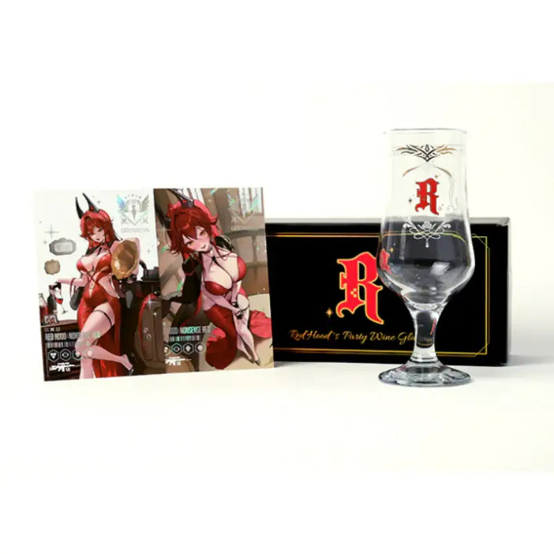 Goddess of Victory: Nikke x MOFUN - Red Hood Party Glass Package - MOFUN - Accessories - Harumio