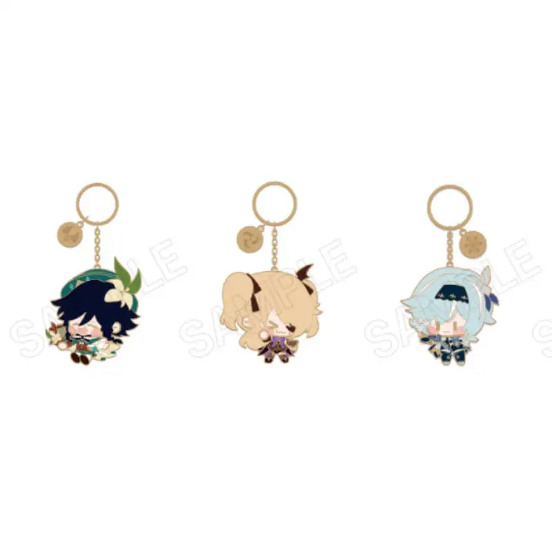 Genshin Impact PC Lounge - SD Metal Keyring - Genshin Impact - Keyring - Harumio