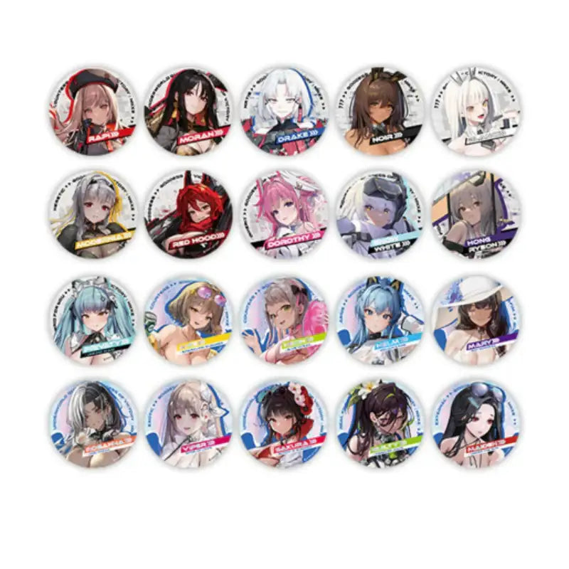 Goddess of Victory: Nikke x MOFUN - Random Hologram Can Badge - MOFUN - Accessories - Harumio