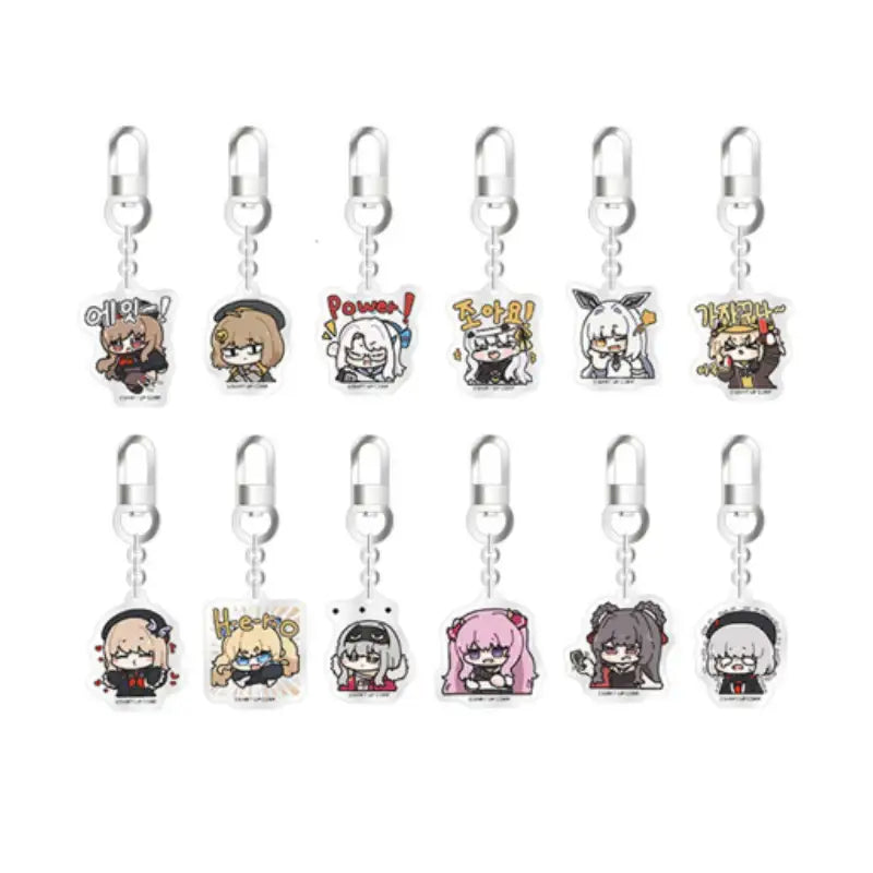 Goddess of Victory: Nikke x MOFUN - Random Emoji Acrylic Keychain - MOFUN - Accessories - Harumio