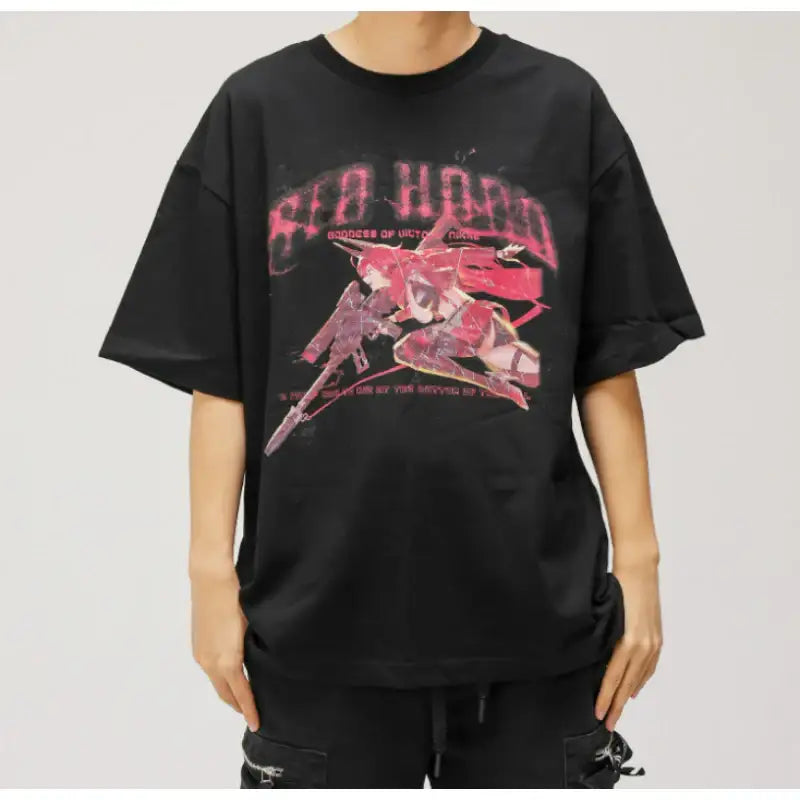 Goddess of Victory: Nikke x MOFUN - Daily Short Sleeve T-Shirt - MOFUN - T-Shirt - Harumio