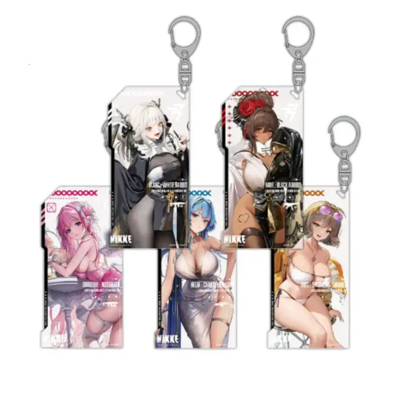 Goddess of Victory: Nikke x MOFUN - RECOGNITION CARD Acrylic Keyring - MOFUN - Acrylic Keyring - Harumio