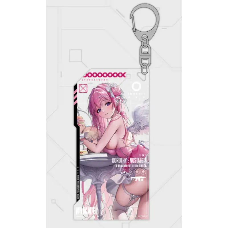 Goddess of Victory: Nikke x MOFUN - RECOGNITION CARD Acrylic Keyring - MOFUN - Acrylic Keyring - Harumio