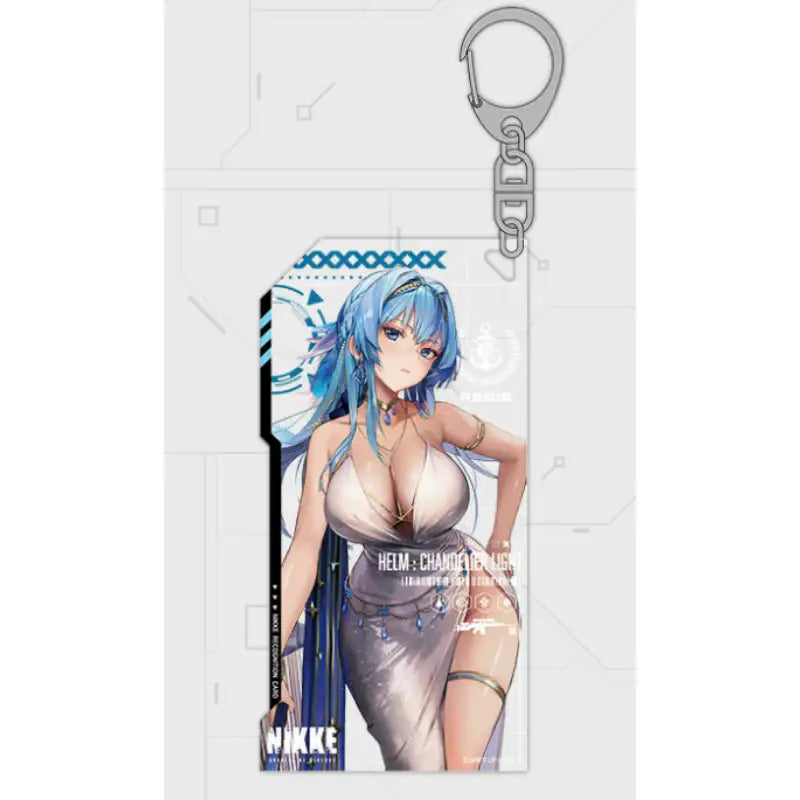 Goddess of Victory: Nikke x MOFUN - RECOGNITION CARD Acrylic Keyring - MOFUN - Acrylic Keyring - Harumio