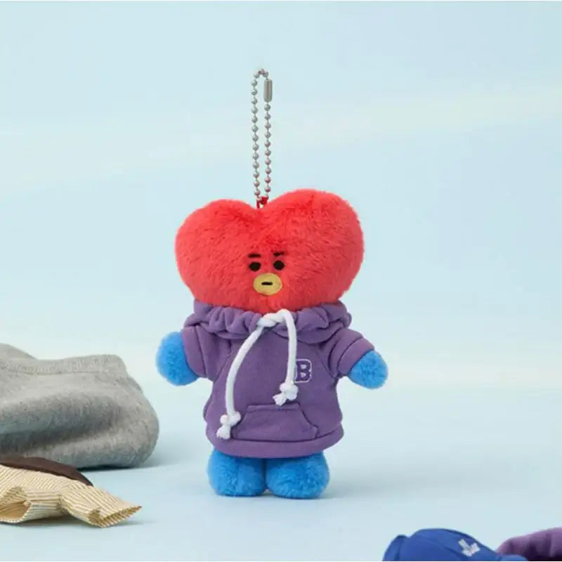 Line Friends x BT21 - Petit Closet Doll Keyring - BT21 - Doll Keyring - Harumio