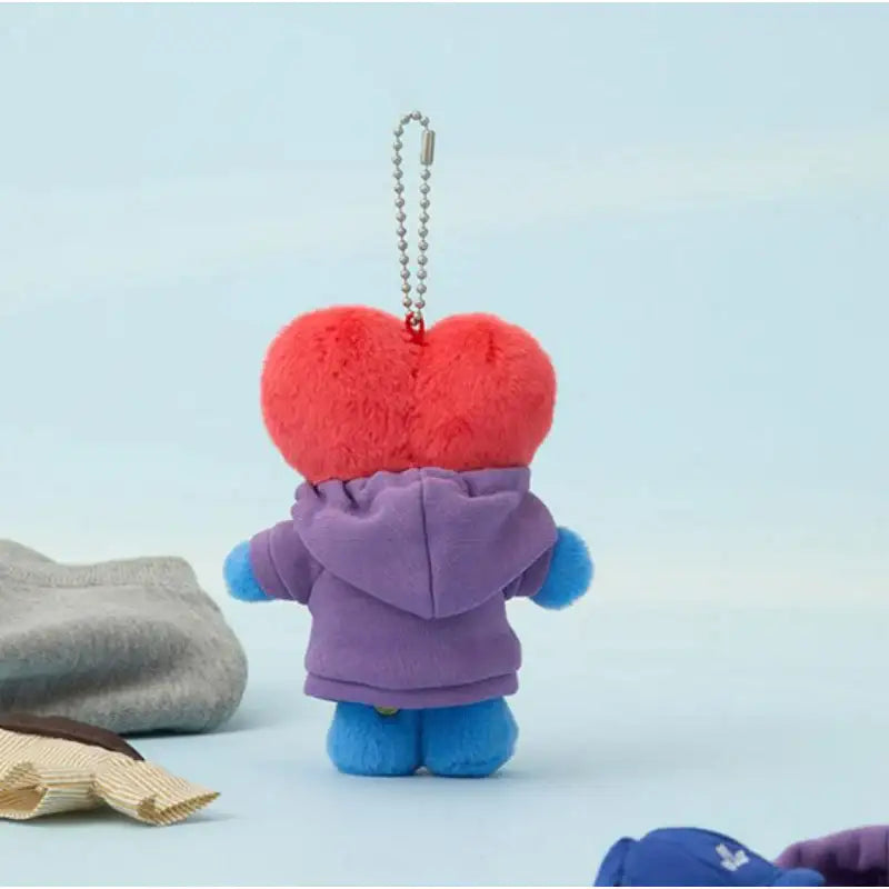 Line Friends x BT21 - Petit Closet Doll Keyring - BT21 - Doll Keyring - Harumio