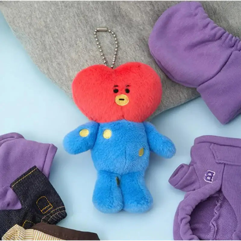 Line Friends x BT21 - Petit Closet Doll Keyring - BT21 - Doll Keyring - Harumio