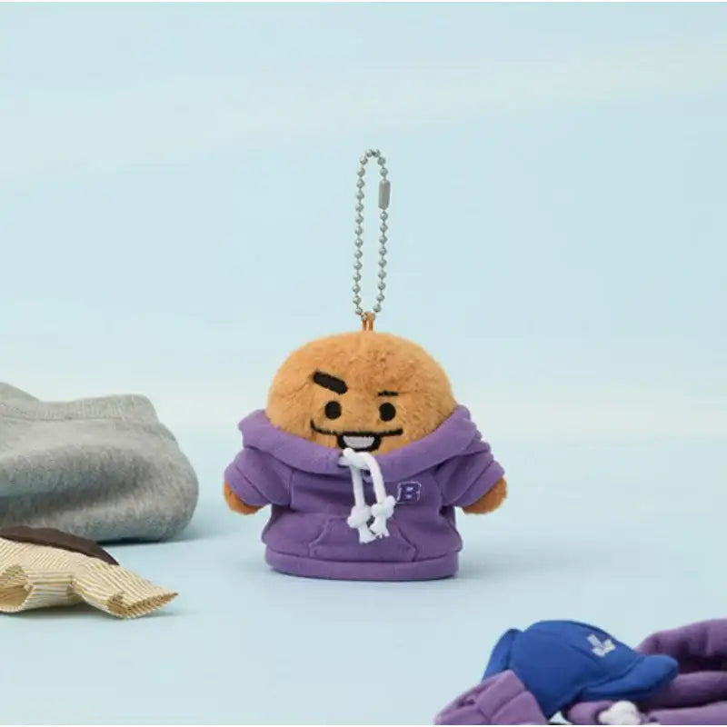 Line Friends x BT21 - Petit Closet Doll Keyring - BT21 - Doll Keyring - Harumio