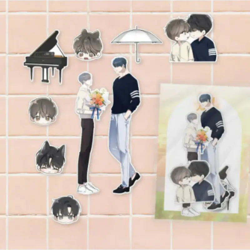 Sunshine Shower x BeOn - Removable Sticker - BeOn Cafe - Accessories - Harumio