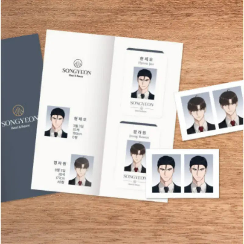 Sunday's Solace x BeOn - Employee ID Photo Set - BeOn Cafe - Accessories - Harumio
