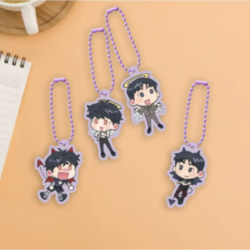 Tapping My Ex's New Lover x BeOn - Acrylic Keyring - BeOn Cafe - Acrylic Keyring - Harumio