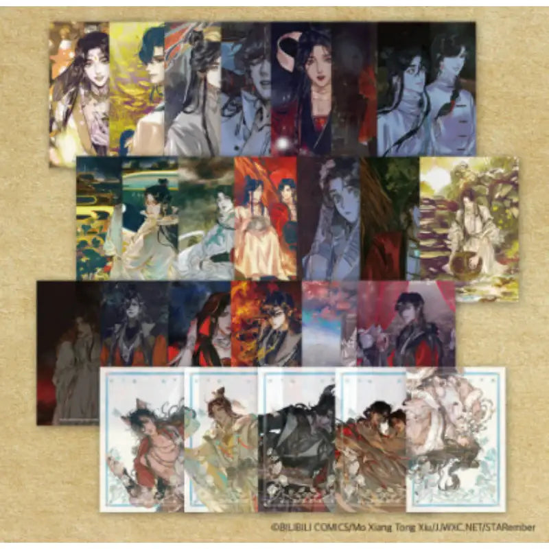 Heaven Official's Blessing x BeOn - Illustration Postcard - BeOn Cafe - Postcard - Harumio