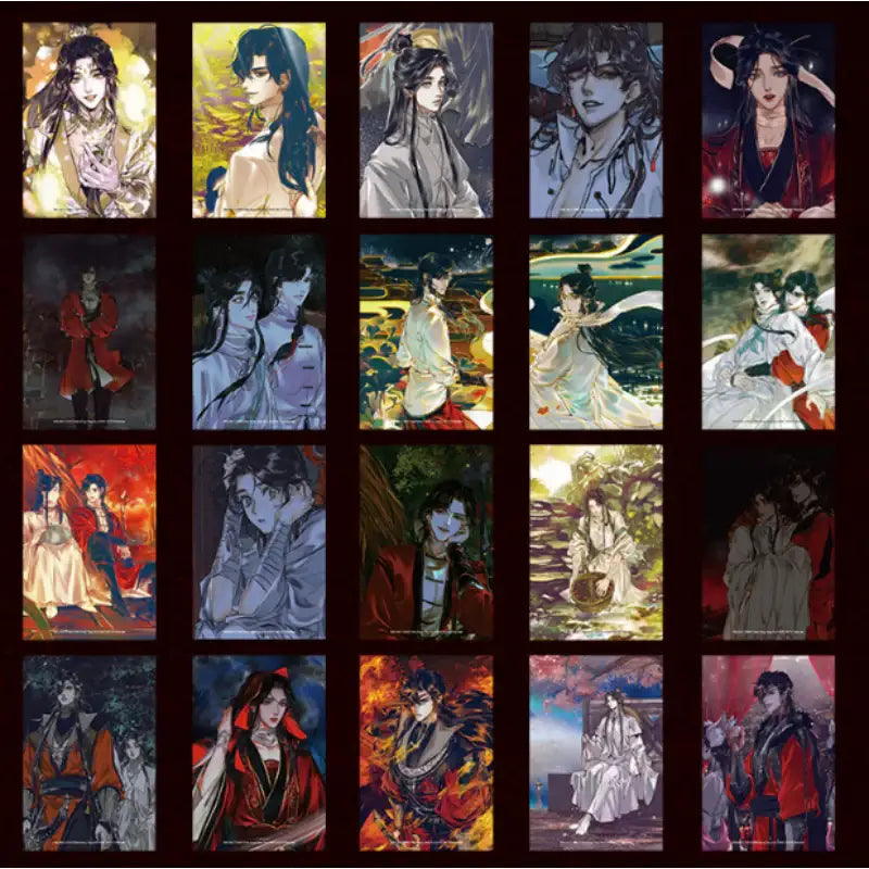 Heaven Official's Blessing x BeOn - Illustration Postcard - BeOn Cafe - Postcard - Harumio