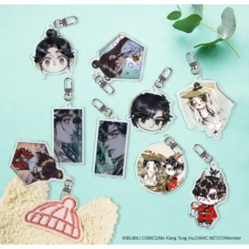Heaven Official's Blessing x BeOn - Acrylic Keyring - BeOn Cafe - Acrylic Keyring - Harumio
