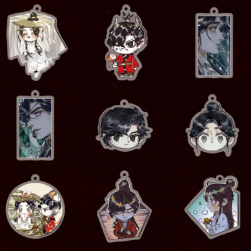 Heaven Official's Blessing x BeOn - Acrylic Keyring - BeOn Cafe - Acrylic Keyring - Harumio
