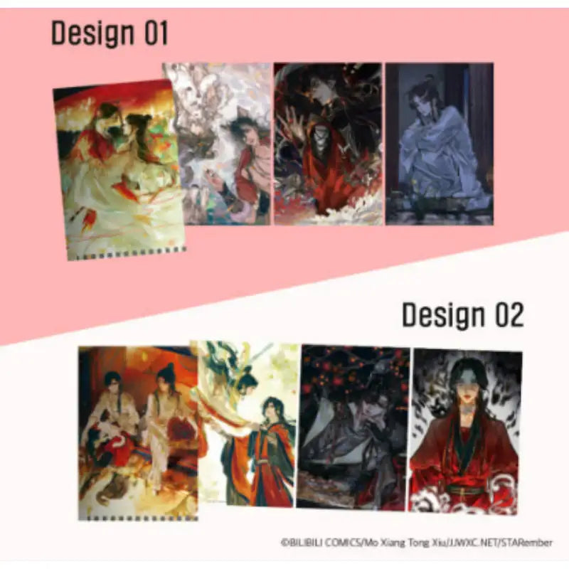 Heaven Official's Blessing x BeOn - Mini L Holder & Postcard Set - BeOn Cafe - Postcard - Harumio