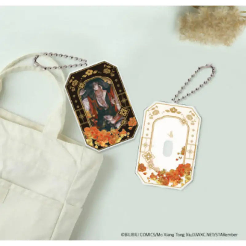 Heaven Official's Blessing x BeOn - Acrylic Photocard Holder - BeOn Cafe - Acrylic Photocard Holder - Harumio
